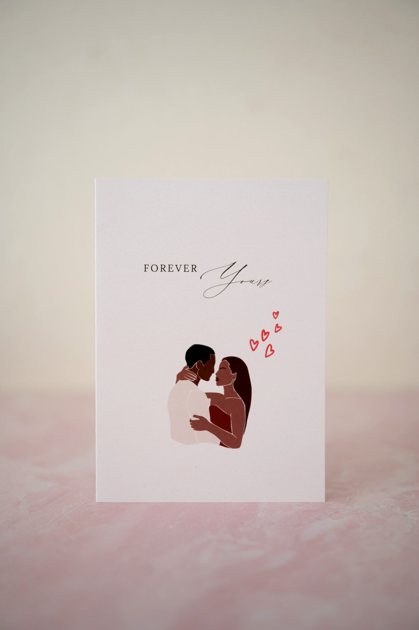 Forever Yours Greeting Card